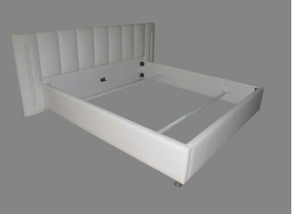 Leder Design Bett Doppel Betten Ehe Modernes Hotel Gestell Schlaf Zimmer